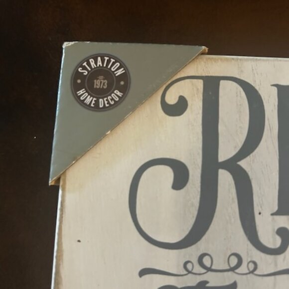 NWT Recipe for Love Kitchen Wall Art Rustic Wood Sign - Picture 9 of 9